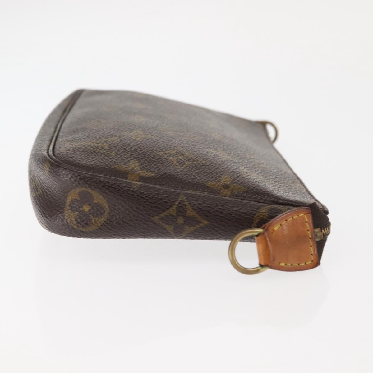 LOUIS VUITTON Monogram Pochette Accessoires Pouch M51980 LV Auth am9359