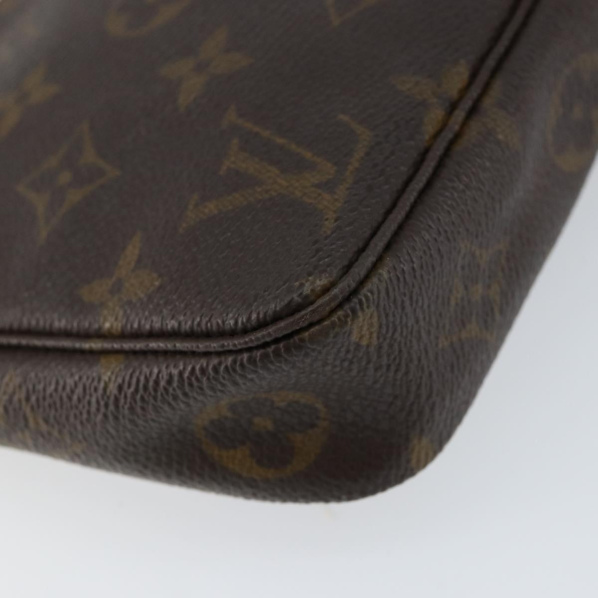 LOUIS VUITTON Monogram Pochette Accessoires Pouch M51980 LV Auth am9360