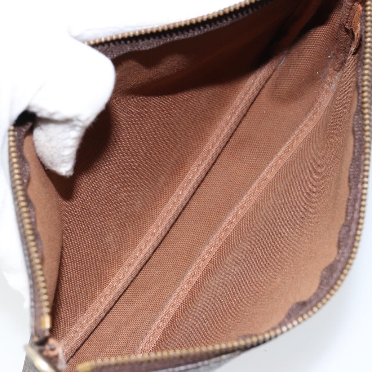 LOUIS VUITTON Monogram Pochette Accessoires Pouch M51980 LV Auth am9360