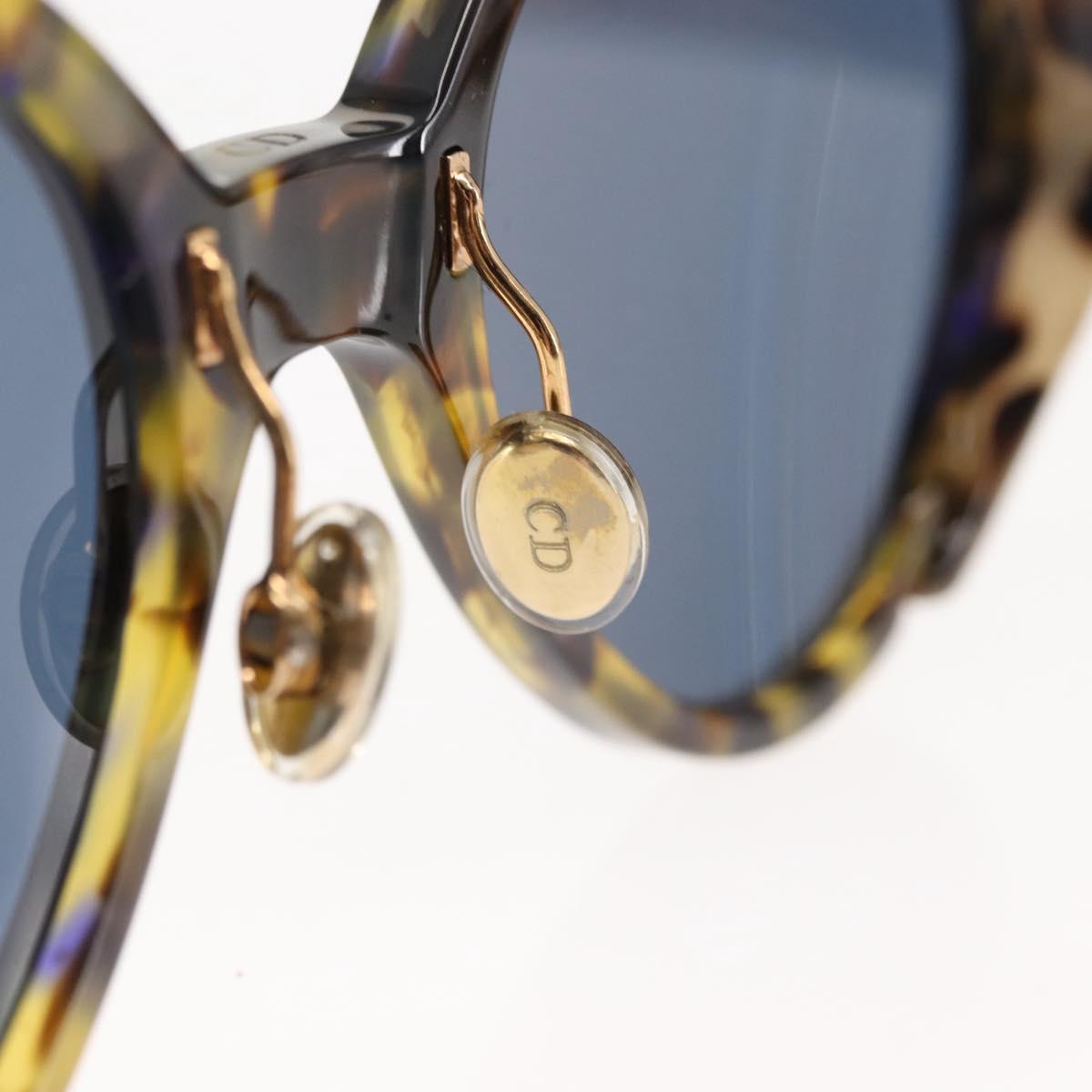 Christian Dior Sunglasses metal Gold Auth am9369