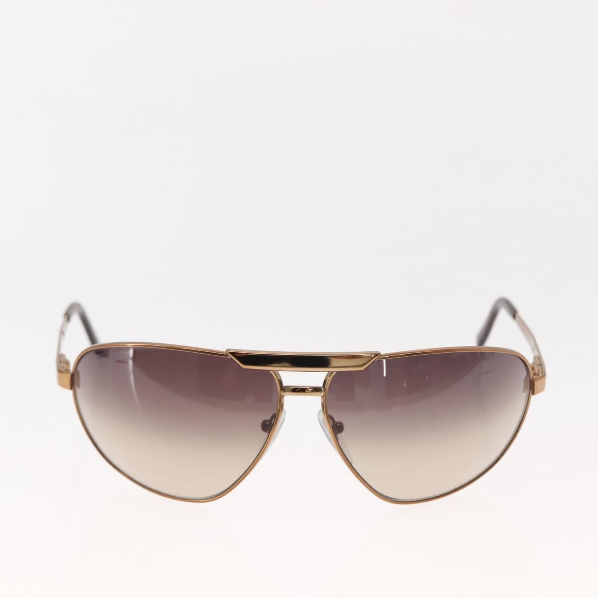 Salvatore Ferragamo Sunglasses metal Bronze Auth am9390