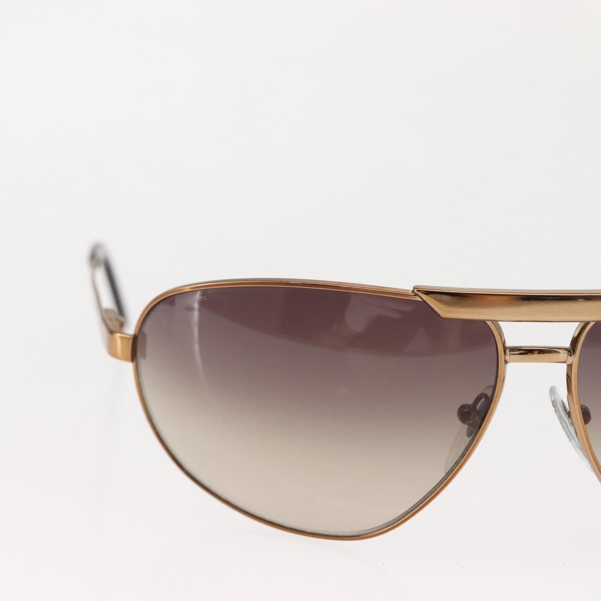 Salvatore Ferragamo Sunglasses metal Bronze Auth am9390