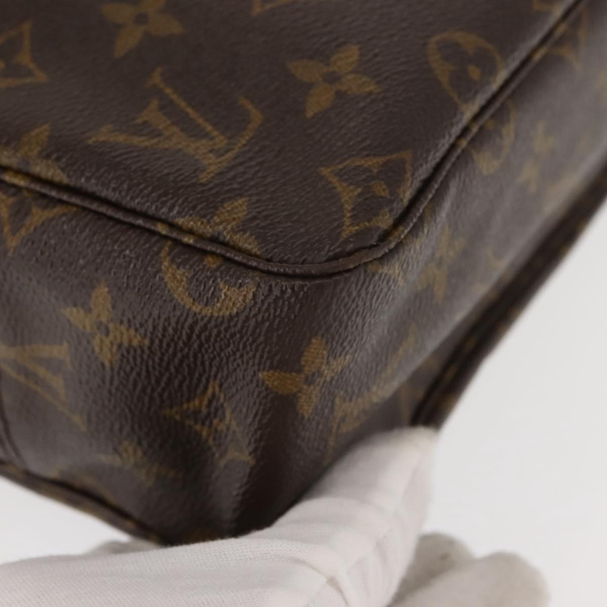 LOUIS VUITTON Monogram Trousse Toilette 28 Clutch Bag M47522 LV Auth am9404