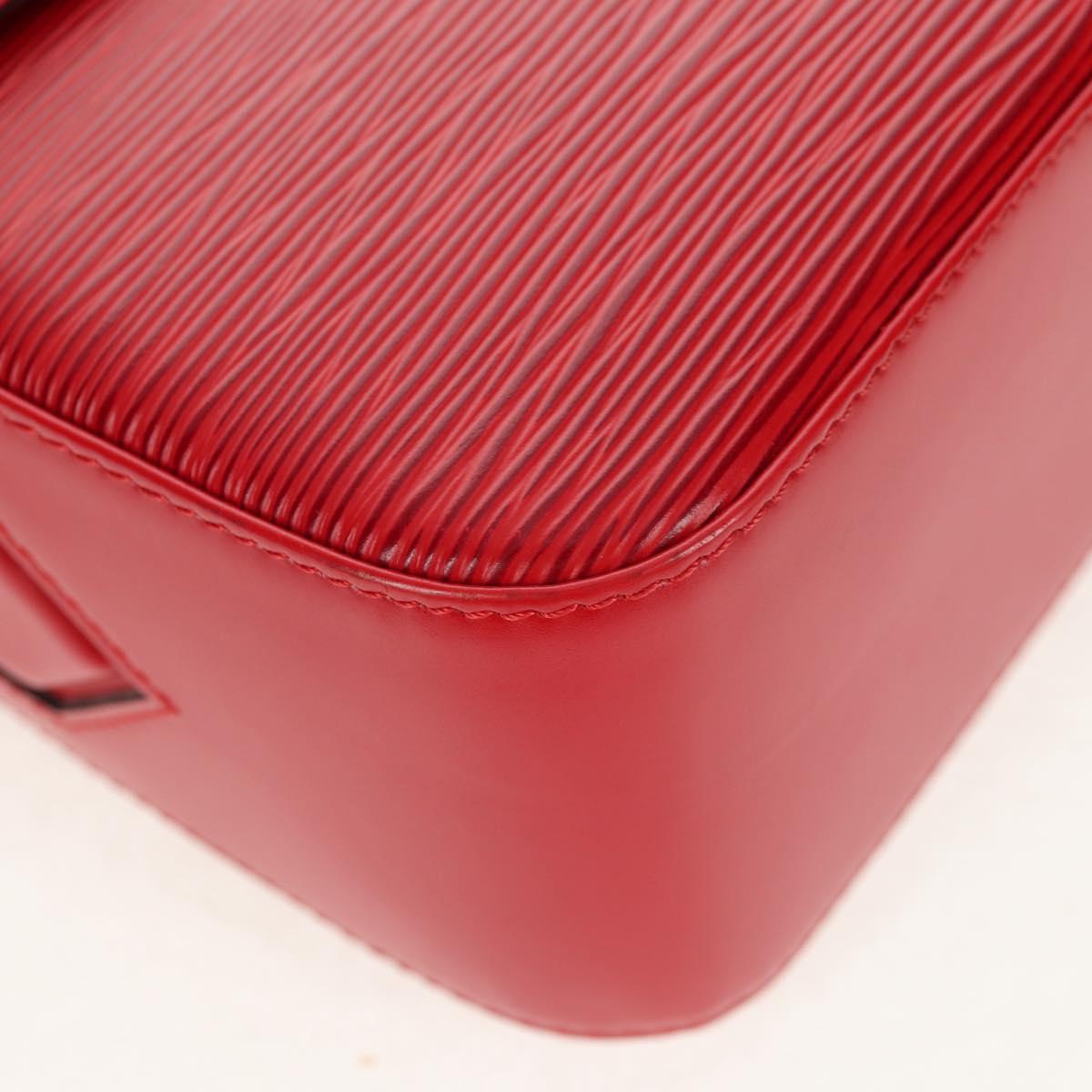 LOUIS VUITTON Epi Bushi Shoulder Bag Red M52207 LV Auth am9421V
