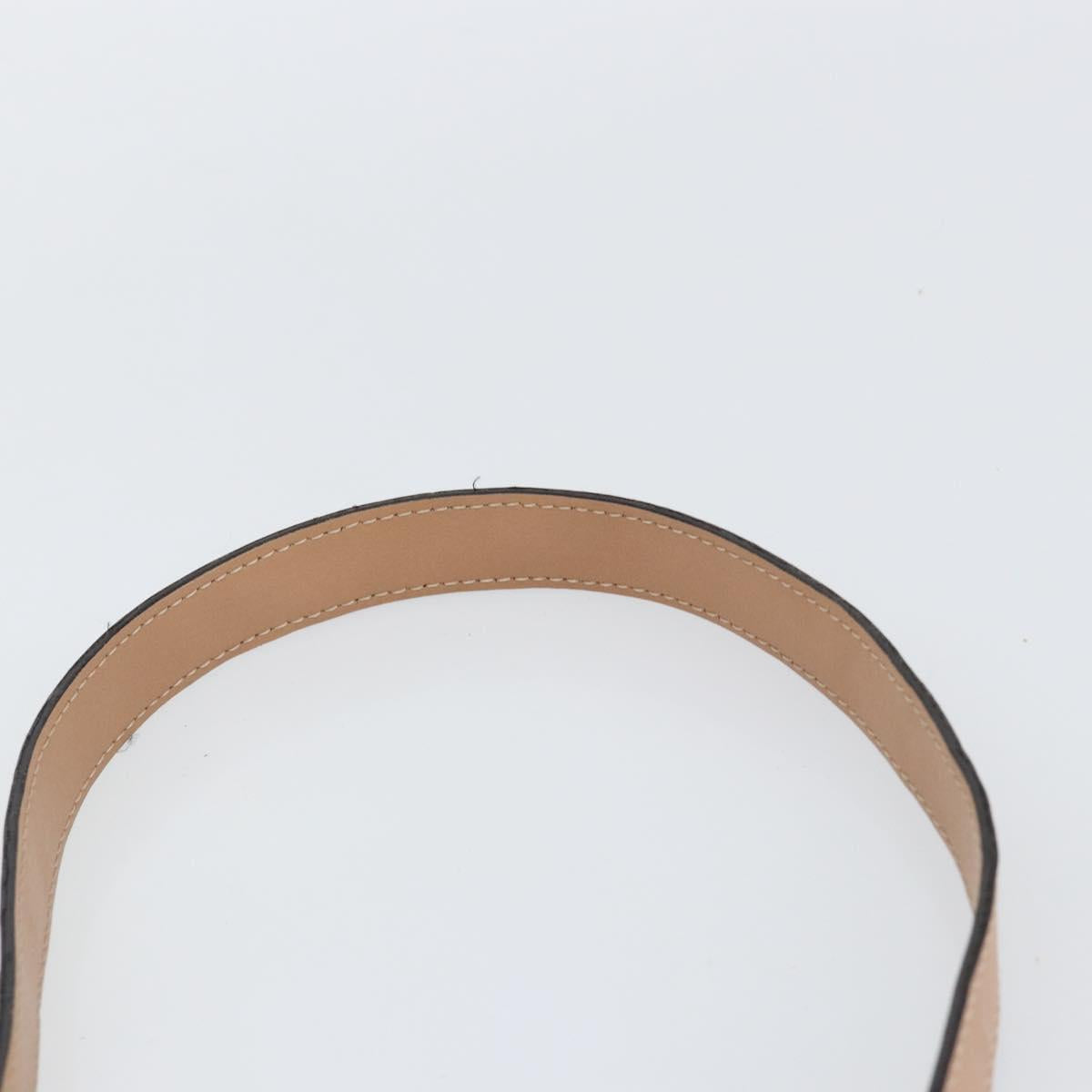 Chloe Eden Shoulder Bag Leather Brown Gold Auth am9424