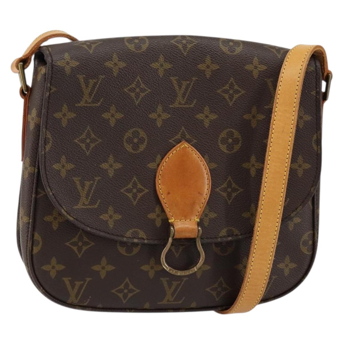 LOUIS VUITTON Monogram Saint Cloud GM Shoulder Bag M51242 LV Auth am9427