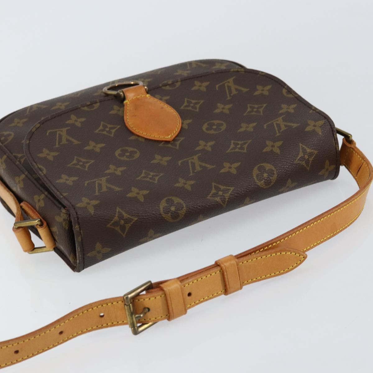 LOUIS VUITTON Monogram Saint Cloud GM Shoulder Bag M51242 LV Auth am9427
