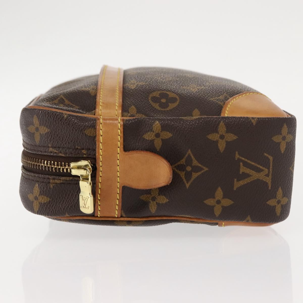 LOUIS VUITTON Monogram Compiegne 28 Clutch Bag M51845 LV Auth am9433