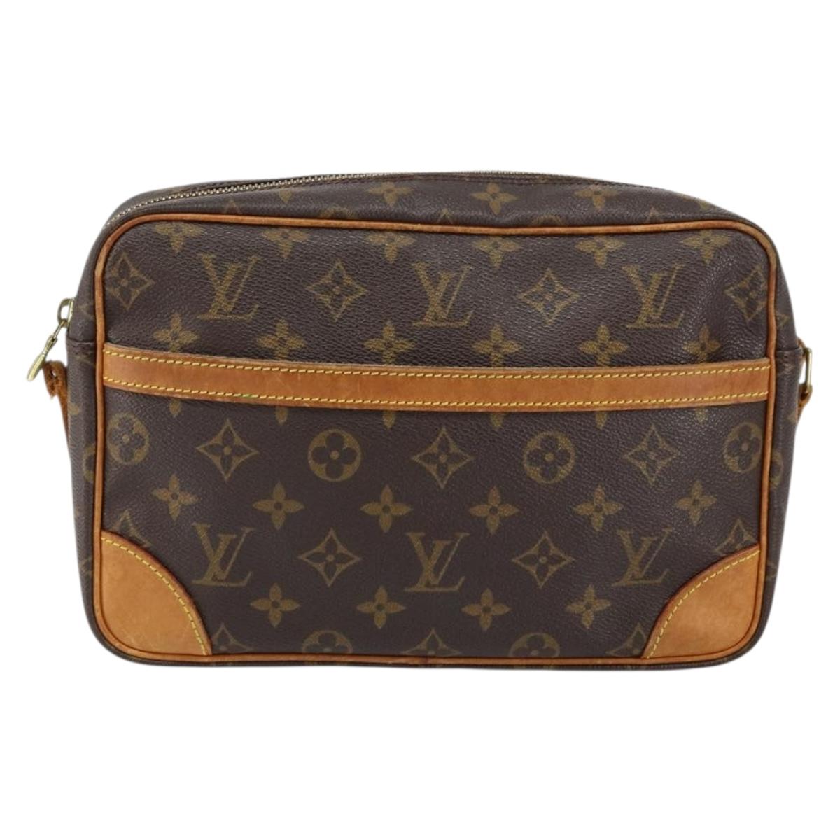 LOUIS VUITTON Monogram Trocadero 27 Shoulder Bag M51274 LV Auth am9435