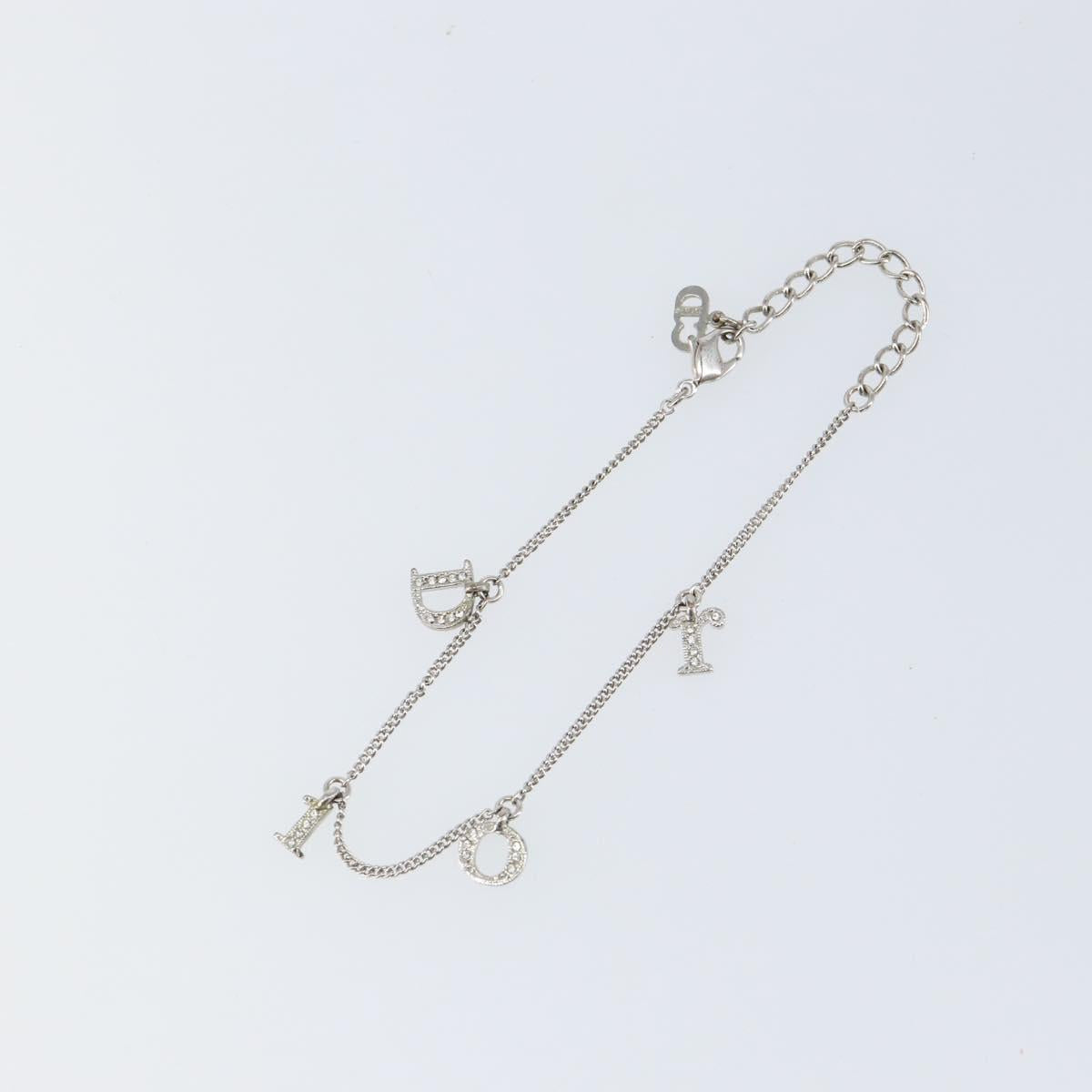 Christian Dior Bracelet metal Silver Auth am9445