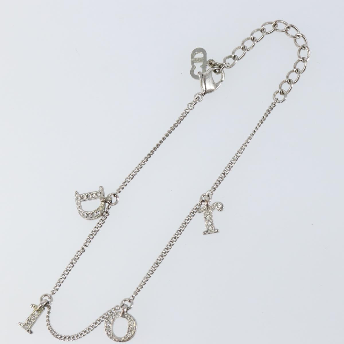 Christian Dior Bracelet metal Silver Auth am9445