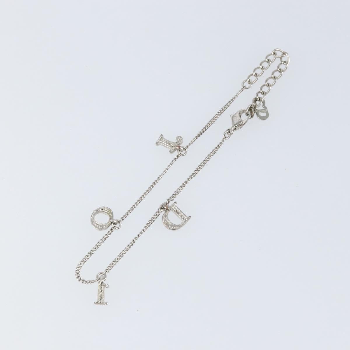 Christian Dior Bracelet metal Silver Auth am9445
