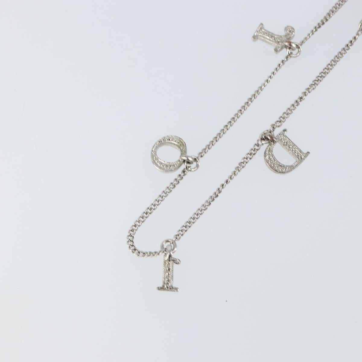 Christian Dior Bracelet metal Silver Auth am9445