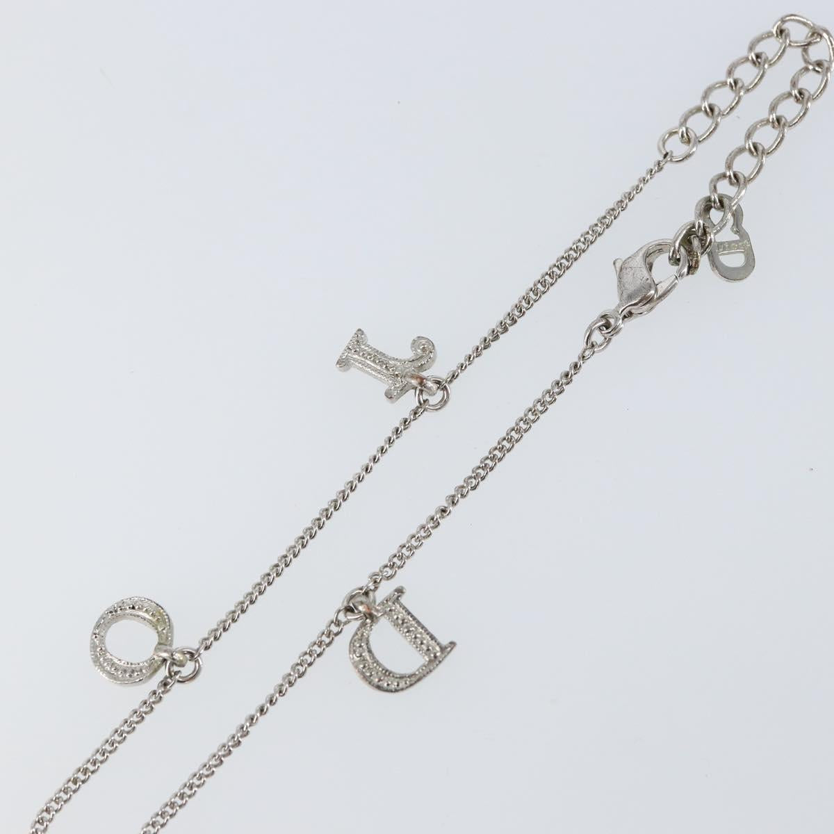 Christian Dior Bracelet metal Silver Auth am9445