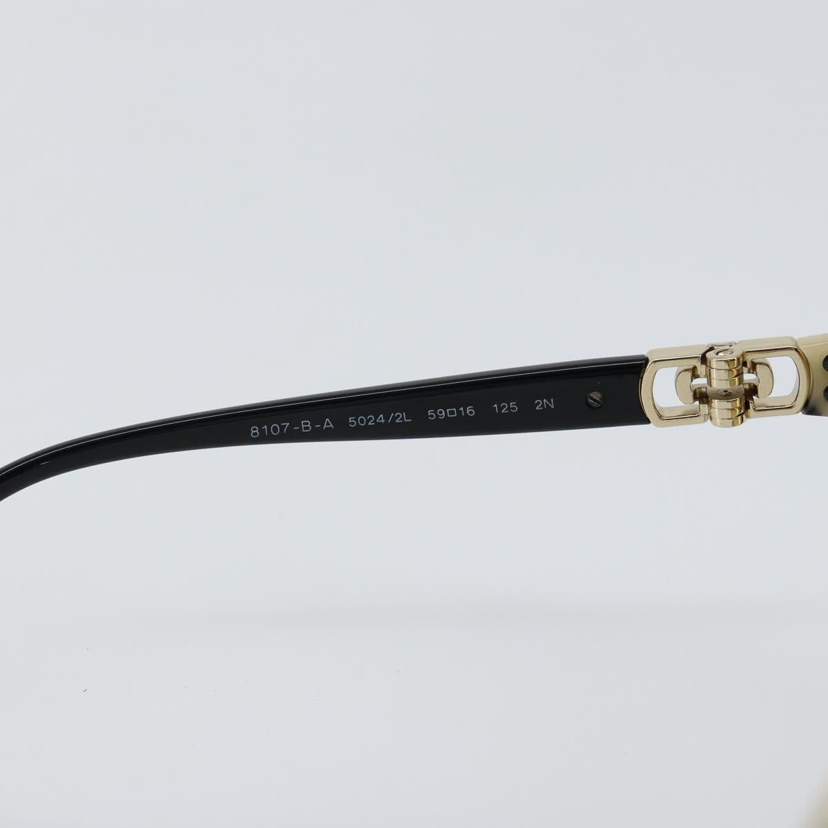 BVLGARI Sunglasses plastic Black Auth am9455