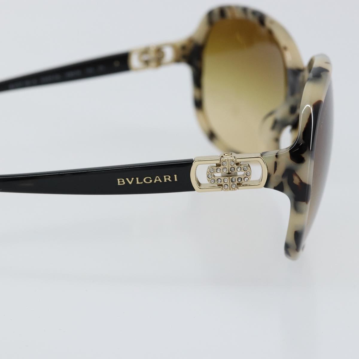 BVLGARI Sunglasses plastic Black Auth am9455