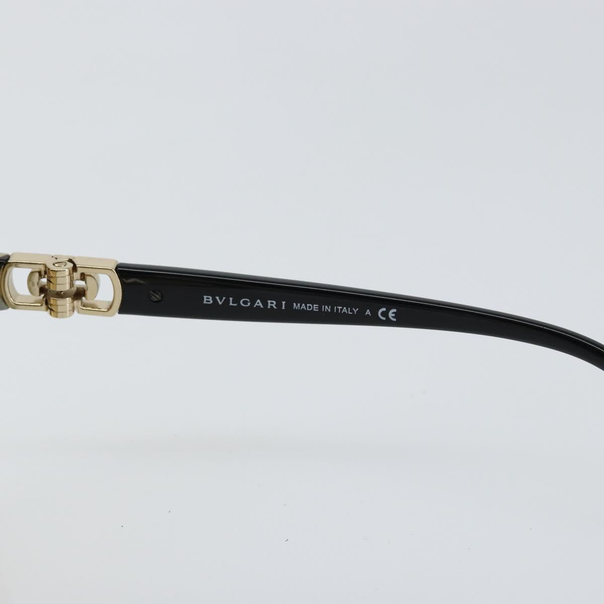 BVLGARI Sunglasses plastic Black Auth am9455