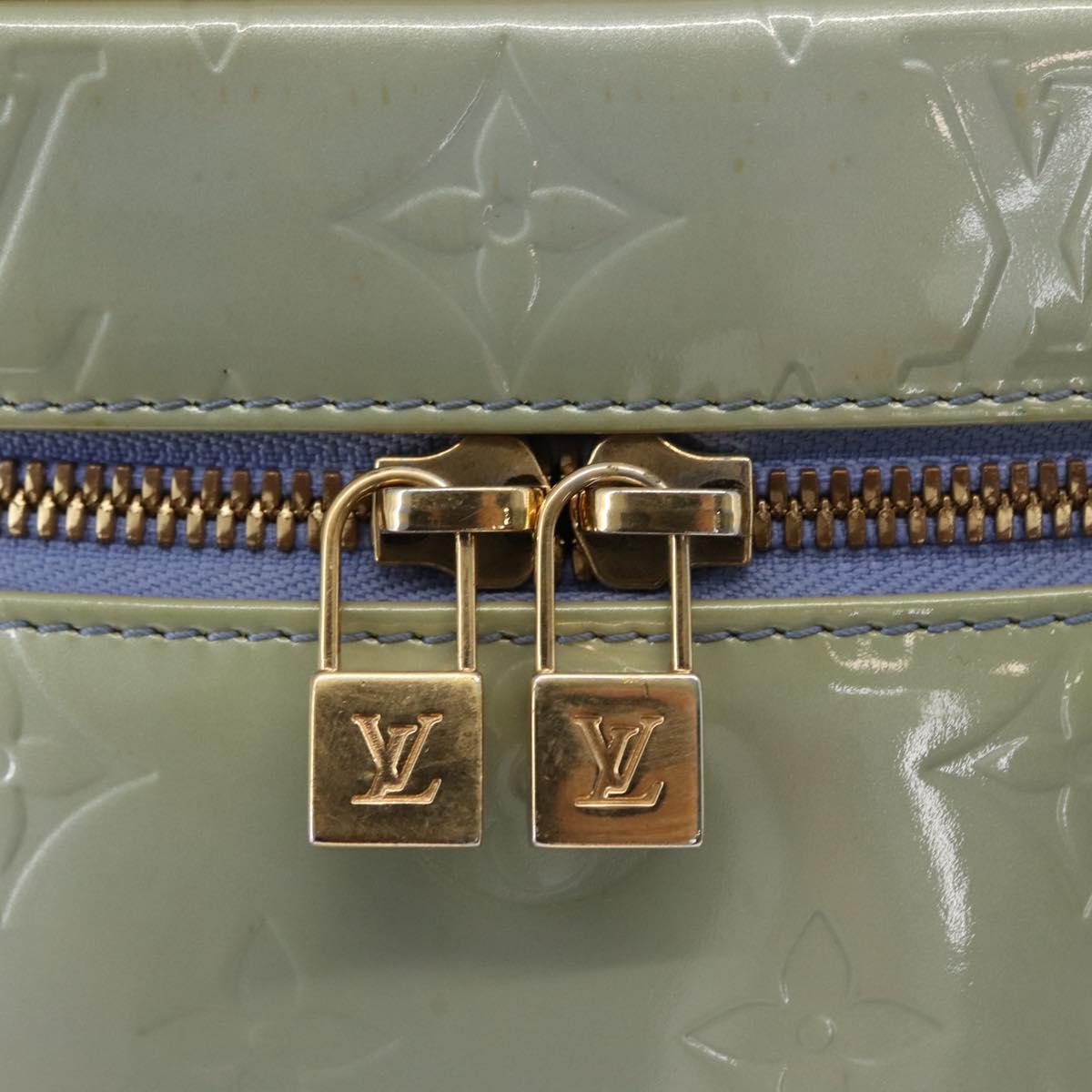 LOUIS VUITTON Monogram Vernis Sullivan Vertical Bag Lavande M91258 Auth am9476