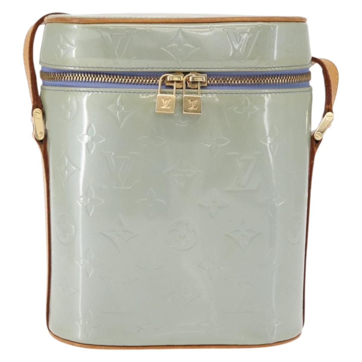 LOUIS VUITTON Monogram Vernis Sullivan Vertical Bag Lavande M91258 Auth am9476