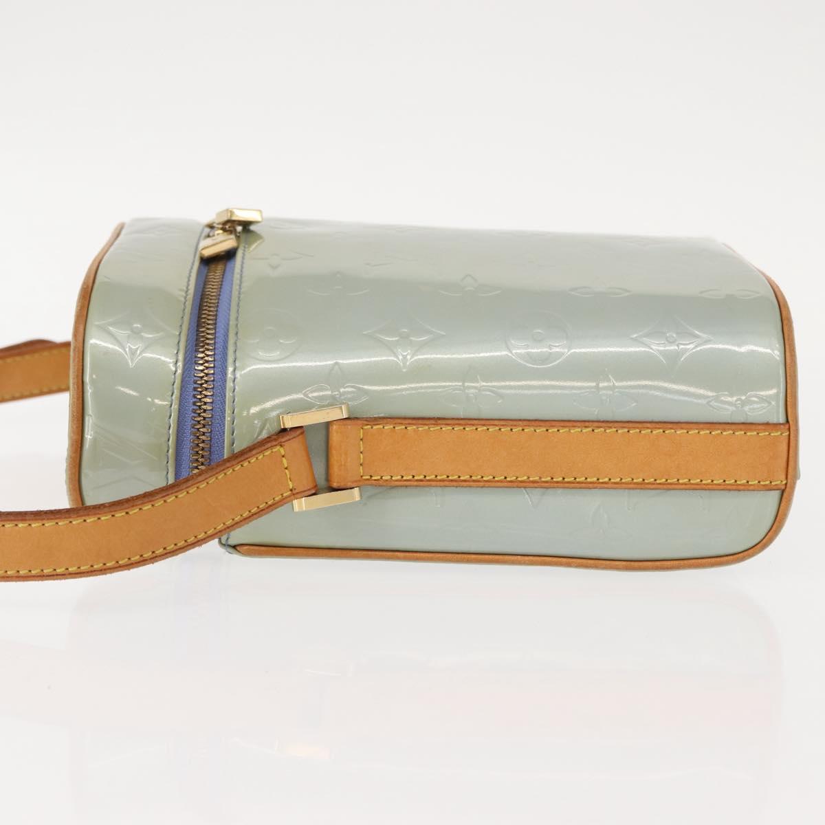 LOUIS VUITTON Monogram Vernis Sullivan Vertical Bag Lavande M91258 Auth am9476