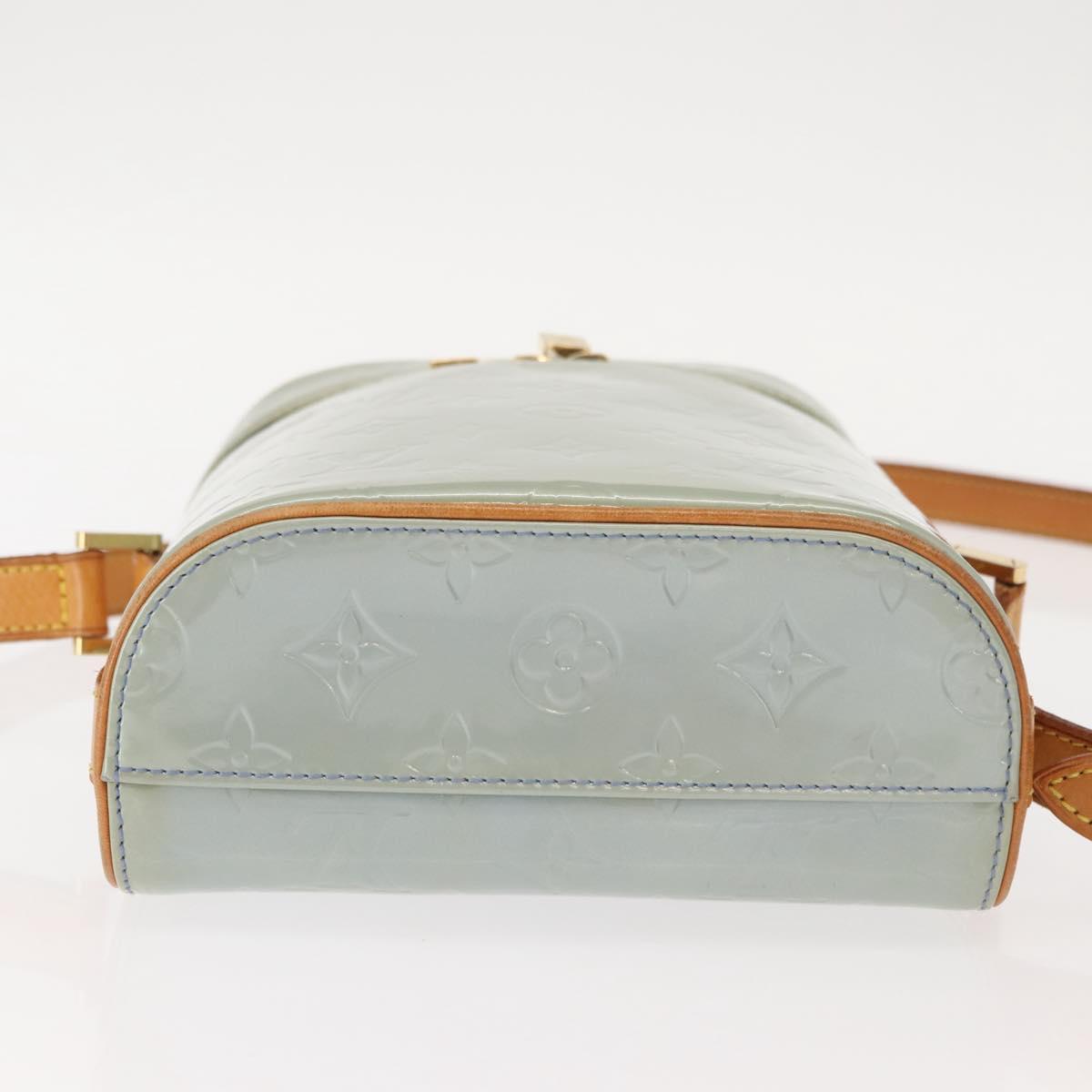 LOUIS VUITTON Monogram Vernis Sullivan Vertical Bag Lavande M91258 Auth am9476