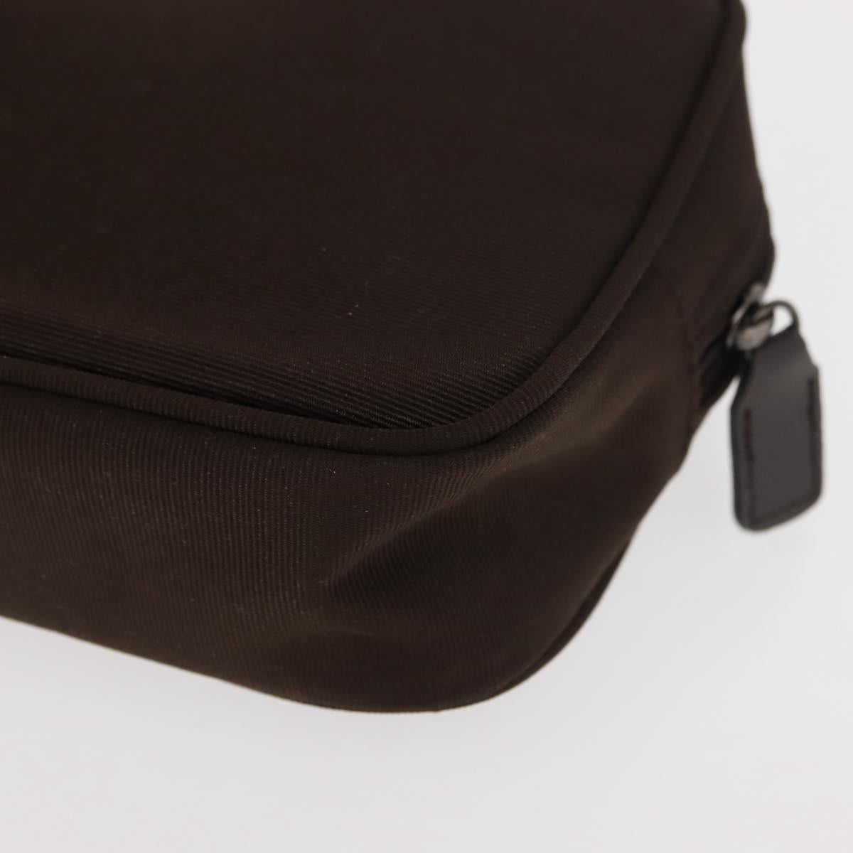 BURBERRY Nova Check Handkerchief Pouch Canvas 2 Set Brown Beige Auth am9497