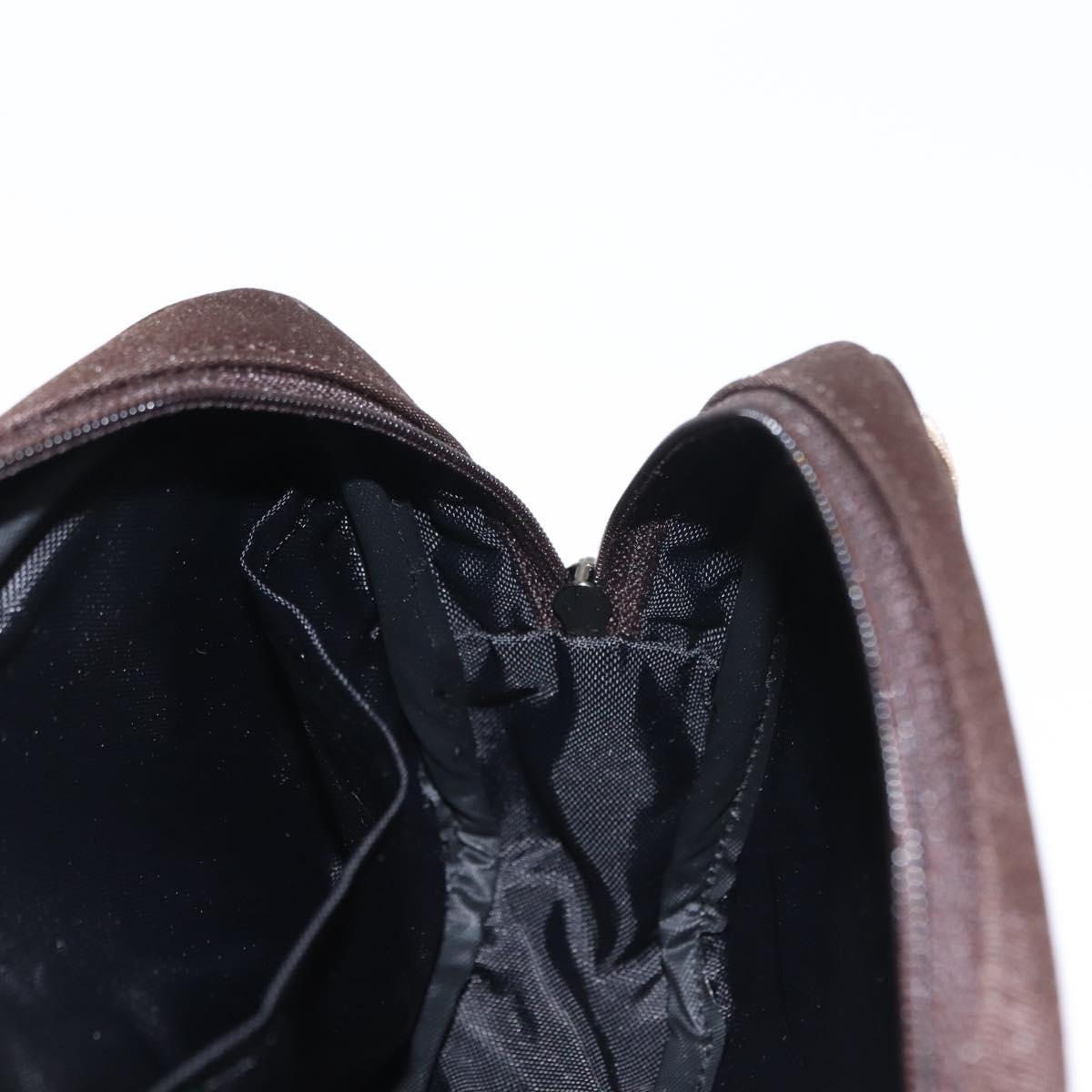 BURBERRY Nova Check Handkerchief Pouch Canvas 2Set Brown Beige Auth am9497