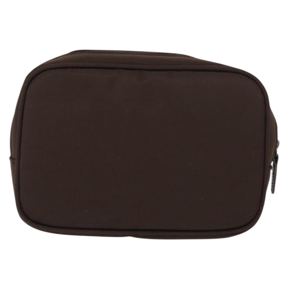 BURBERRY Nova Check Handkerchief Pouch Canvas 2Set Brown Beige Auth am9497