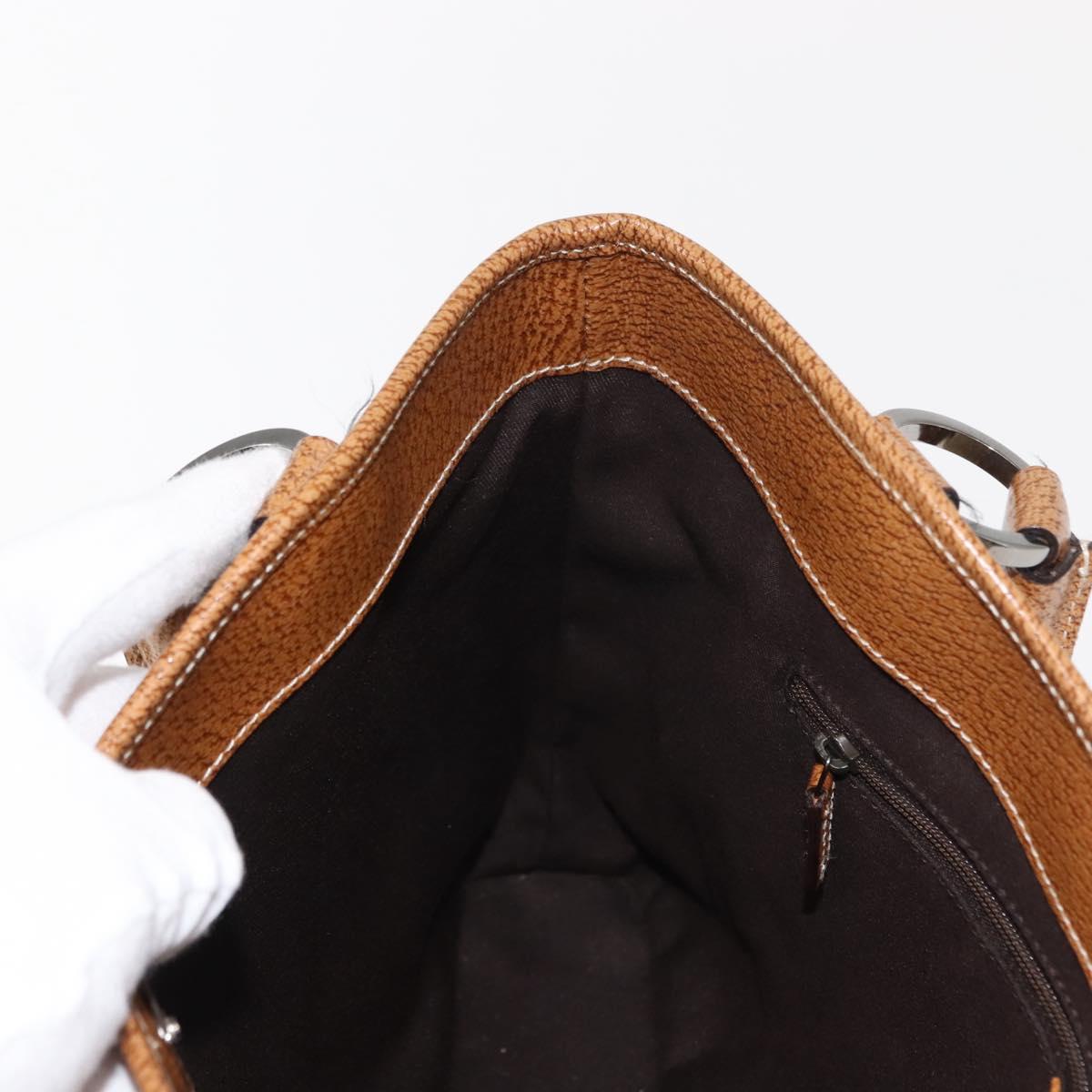 GUCCI GG Canvas Tote Bag Beige Brown 113015 Auth am9499V