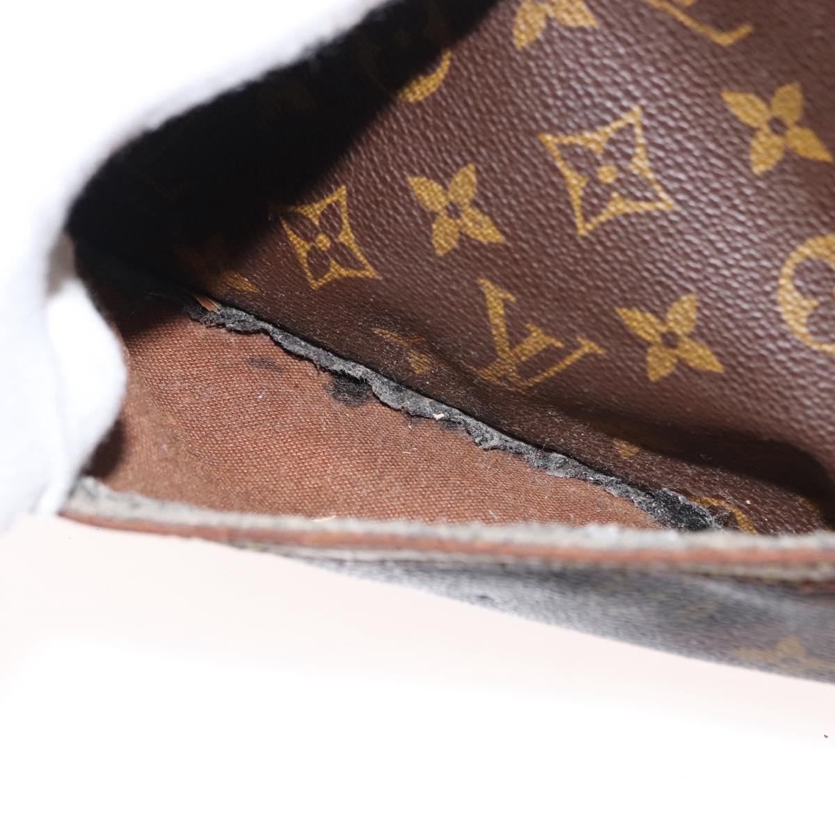 LOUIS VUITTON Monogram Compiegne 23 Clutch Bag M51847 LV Auth am9507