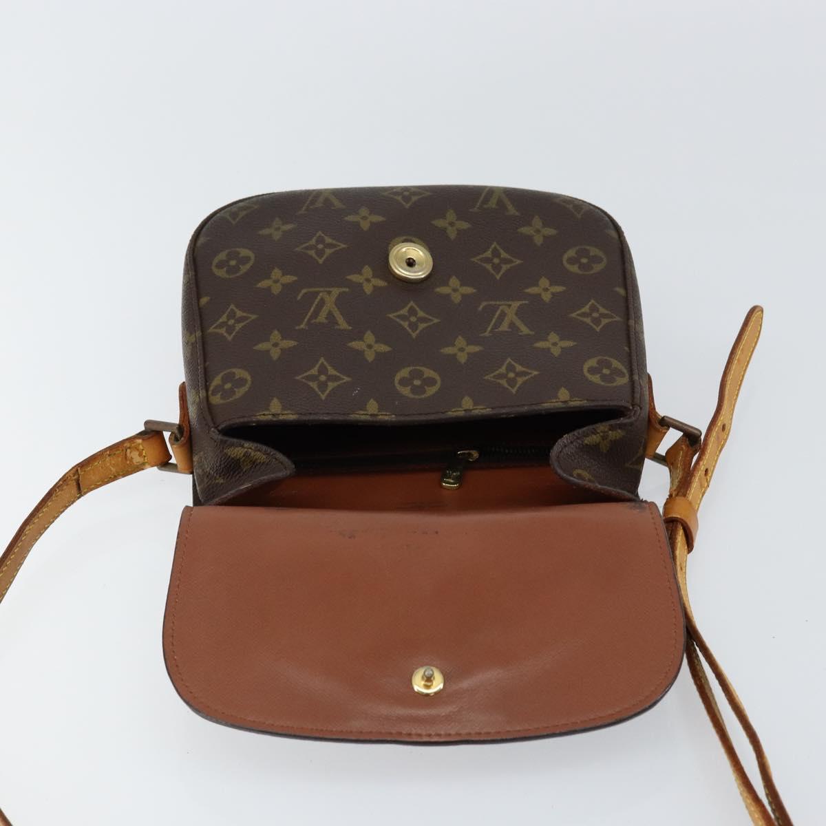 LOUIS VUITTON Monogram Saint Cloud MM Shoulder Bag M51243 LV Auth am9509