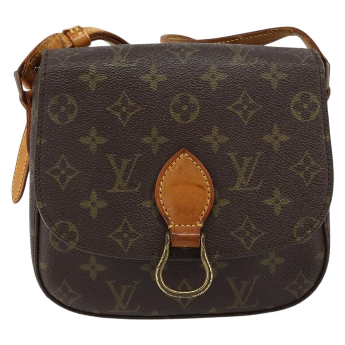 LOUIS VUITTON Monogram Saint Cloud MM Shoulder Bag M51243 LV Auth am9509