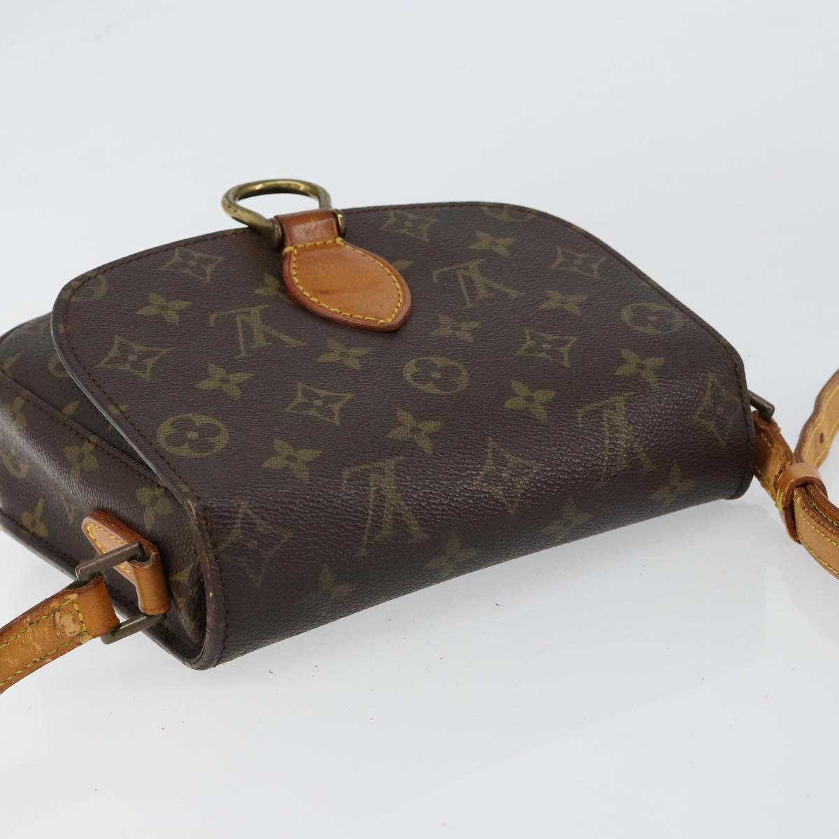 LOUIS VUITTON Monogram Saint Cloud MM Shoulder Bag M51243 LV Auth am9509