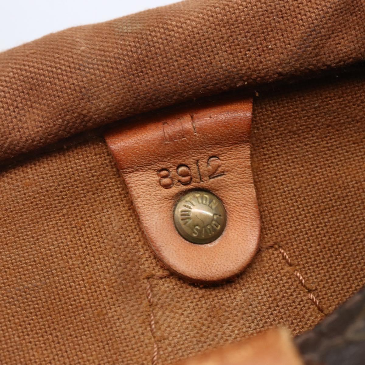 LOUIS VUITTON Monogram Speedy 25 Hand Bag M41528 LV Auth am9524