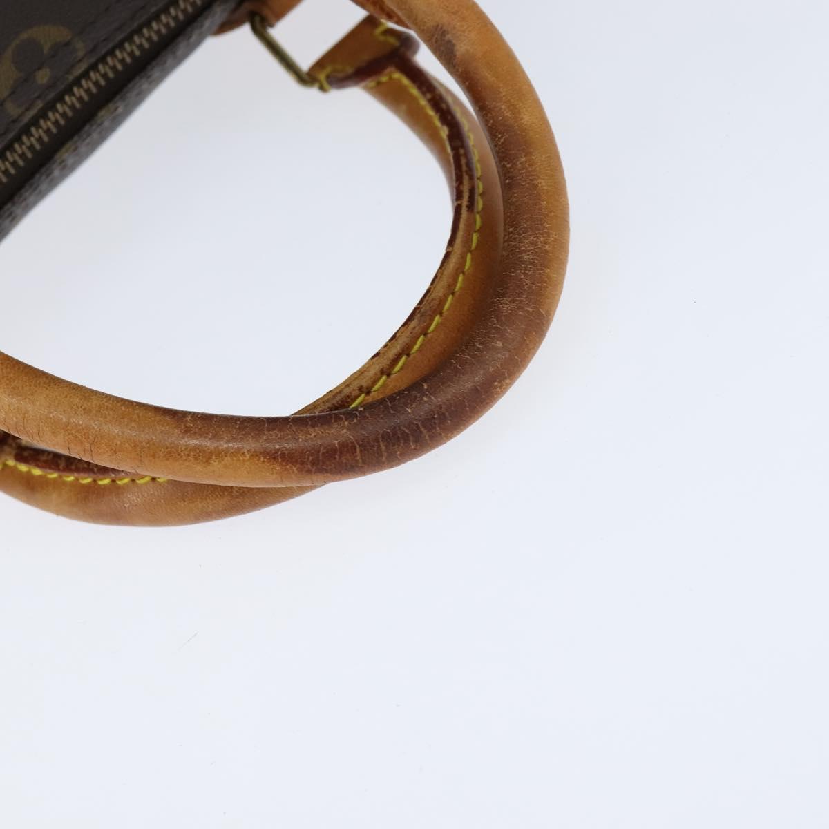 LOUIS VUITTON Monogram Speedy 35 Hand Bag M41524 LV Auth am9526