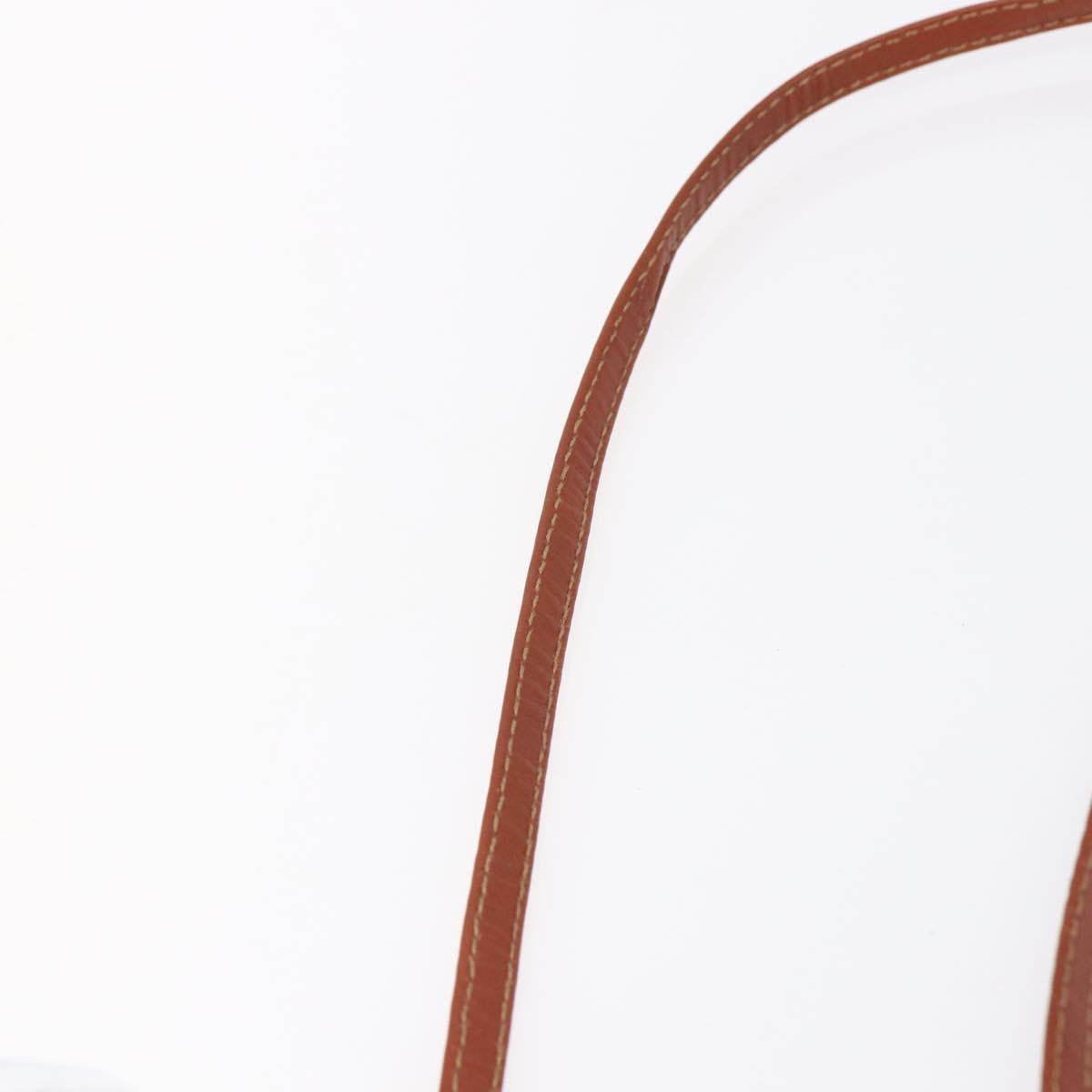 FENDI Pecan Canvas Mini Boston Bag PVC 2way Black Brown gold Auth am9531V