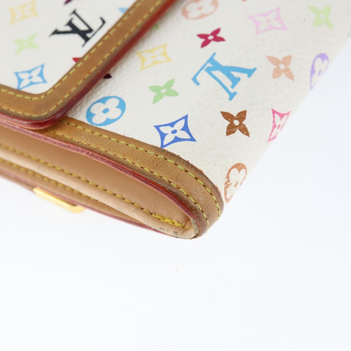 LOUIS VUITTON Multicolor Porte Monnaie Billets Cartes Credit M92983 Auth am9535V