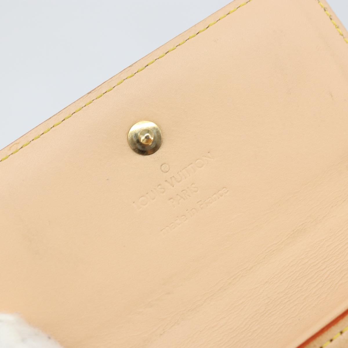 LOUIS VUITTON Multicolor Porte Monnaie Billets Cartes Credit M92983 Auth am9535V