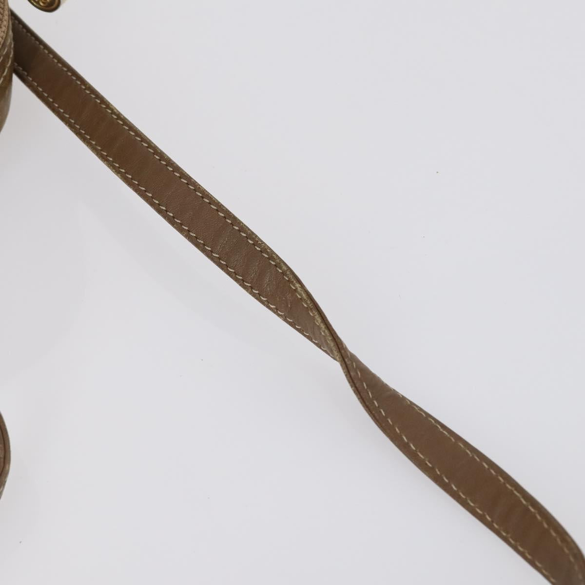 SAINT LAURENT Loewe Shoulder Bag PVC 2 Set Brown Black Auth am9546