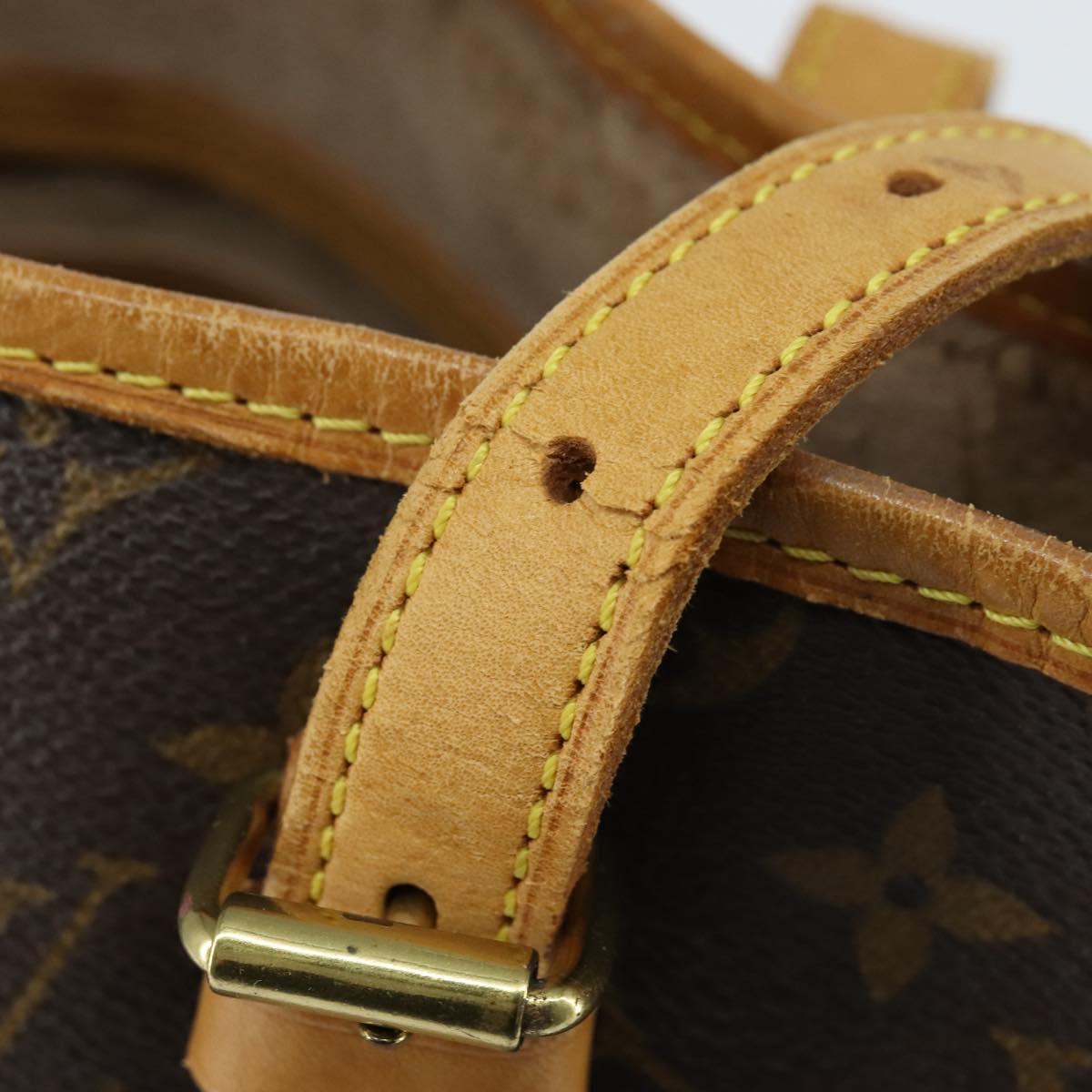 LOUIS VUITTON Monogram Bucket GM Shoulder Bag M42236 LV Auth am9566