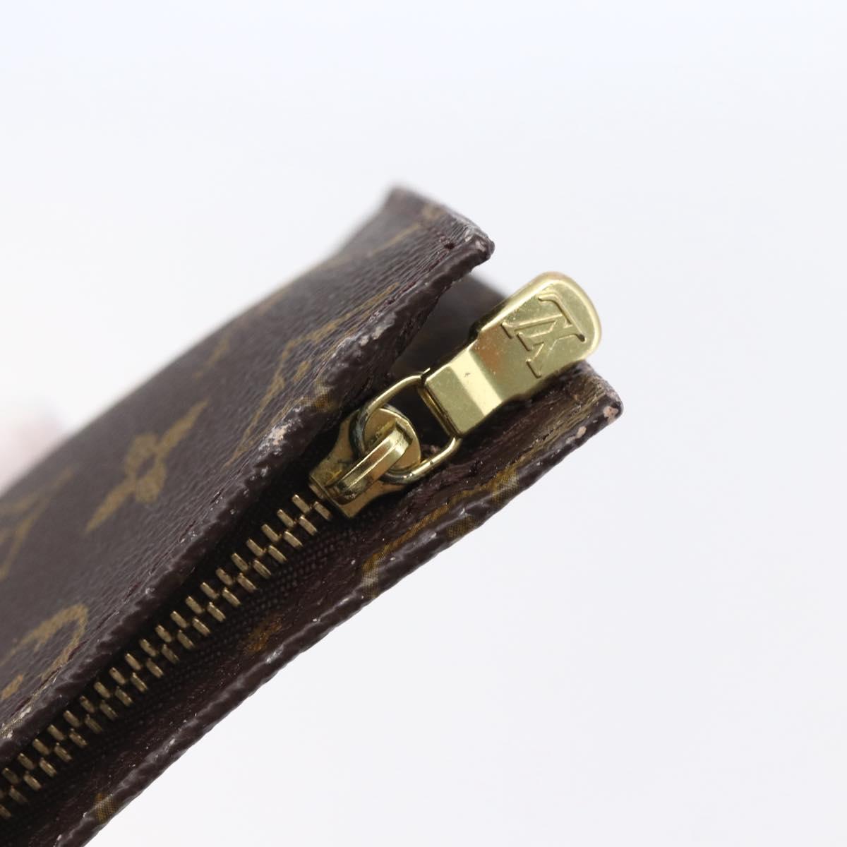 LOUIS VUITTON Monogram Bucket GM Accessory Pouch LV Auth am9567