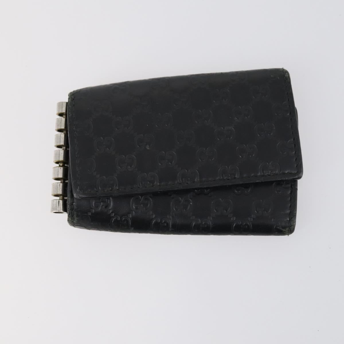 GOYARD Gucci Cartier Fendi Micro GG Canvas Leather 5 Set Black Beige Auth am9585