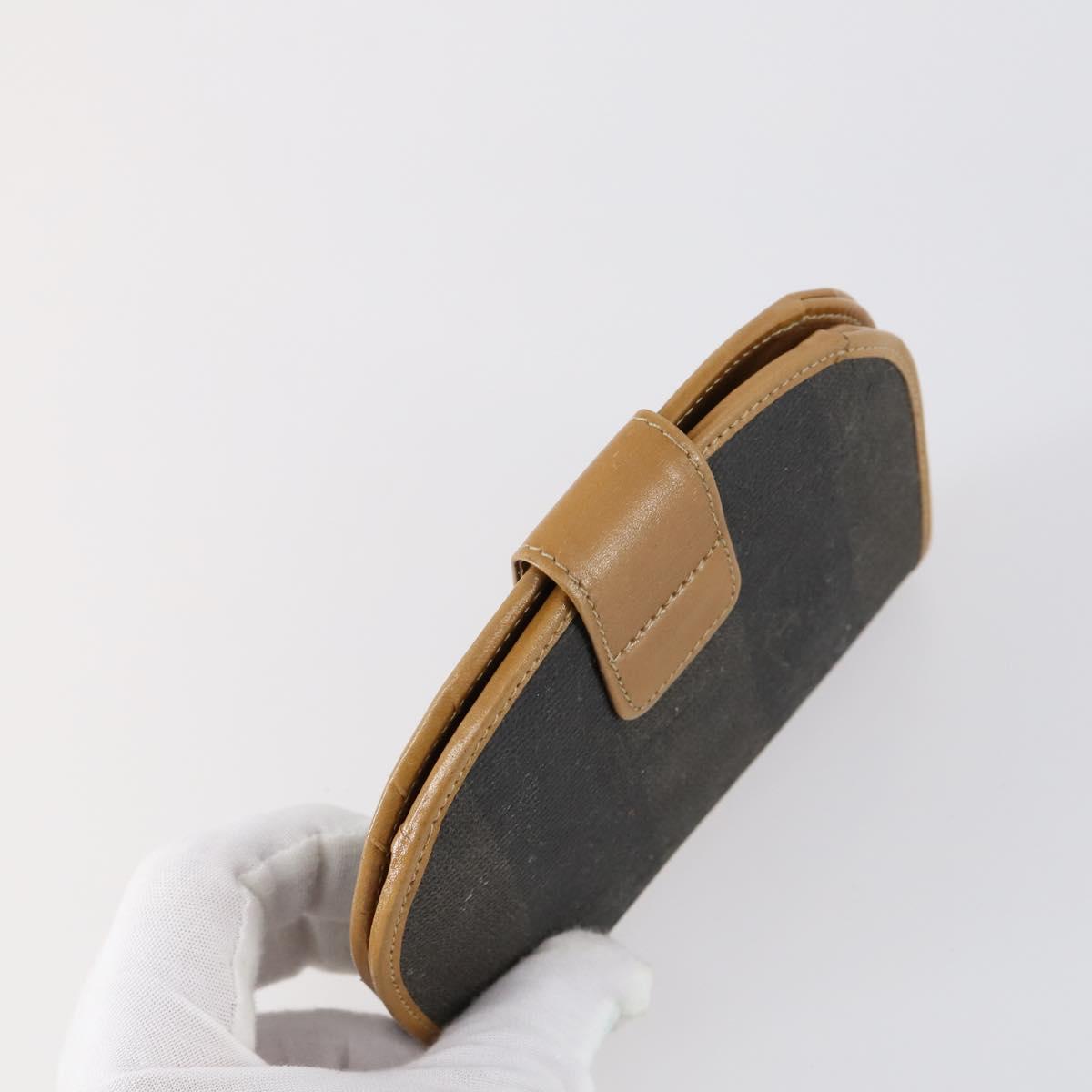 GOYARD Gucci Cartier Fendi Micro GG Canvas Leather 5 Set Black Beige Auth am9585