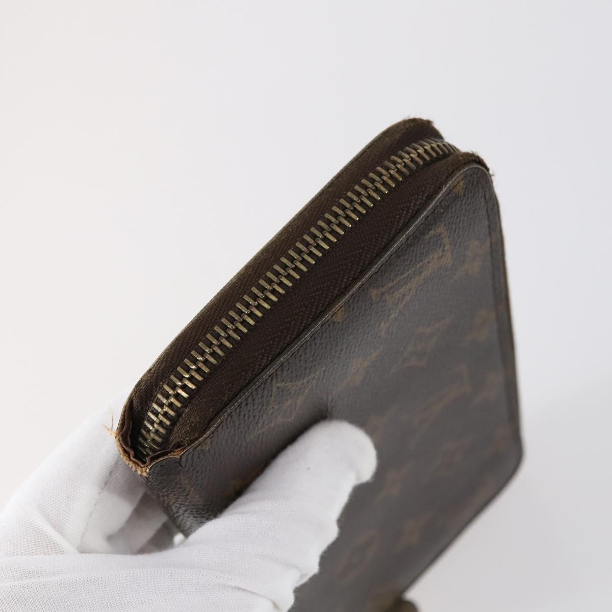 LOUIS VUITTON Monogram Wallet 2 Set LV Auth am9586