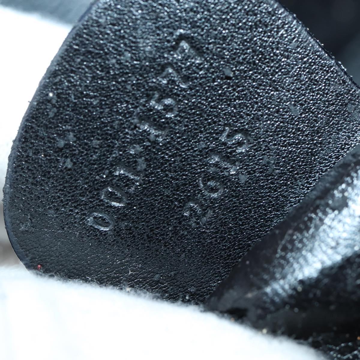 GUCCI Bamboo Shoulder Bag Leather 2way Black Gold 001 1998 1577 Auth am9605