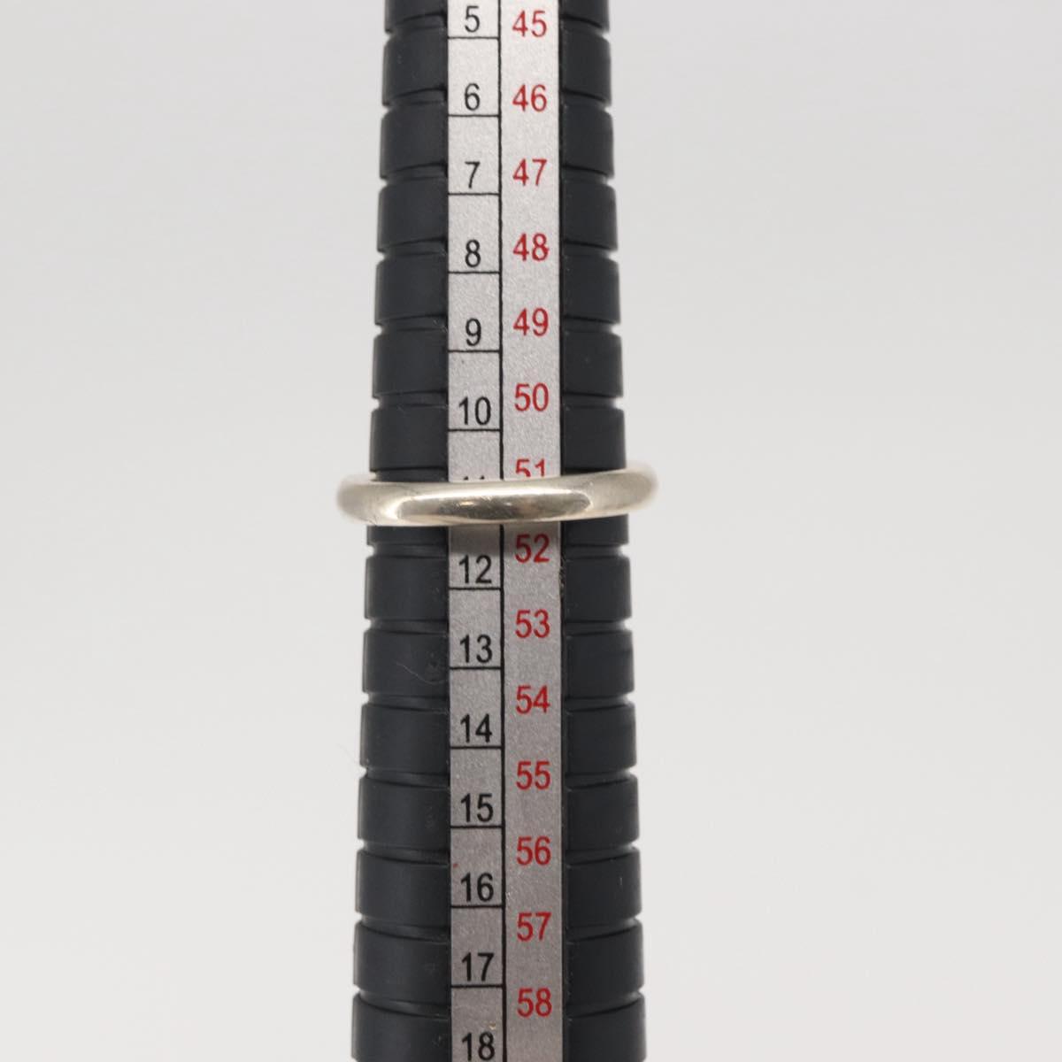 TIFFANY&Co. Stacking Bundling Ring Ag925 Silver Auth am9617