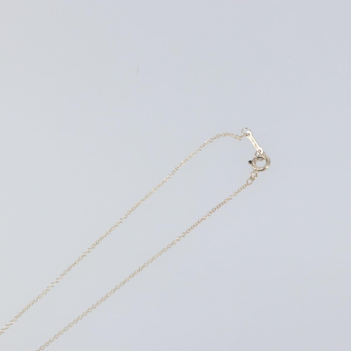 TIFFANY&Co. Loving Heart Necklace Ag925 Silver Auth am9619