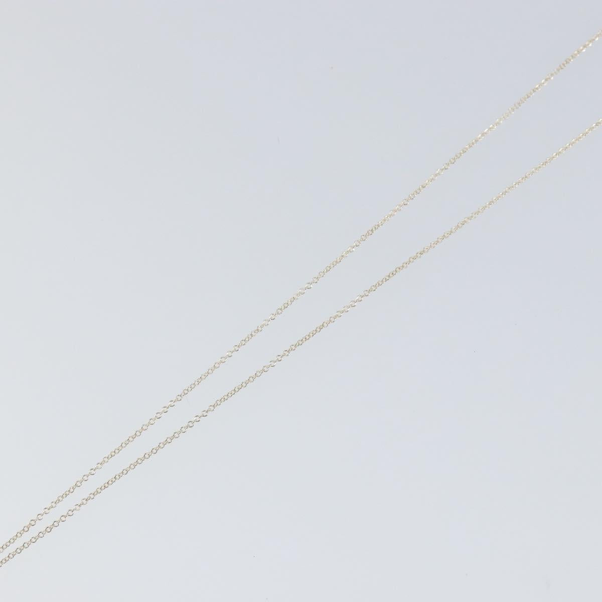 TIFFANY&Co. Loving Heart Necklace Ag925 Silver Auth am9619