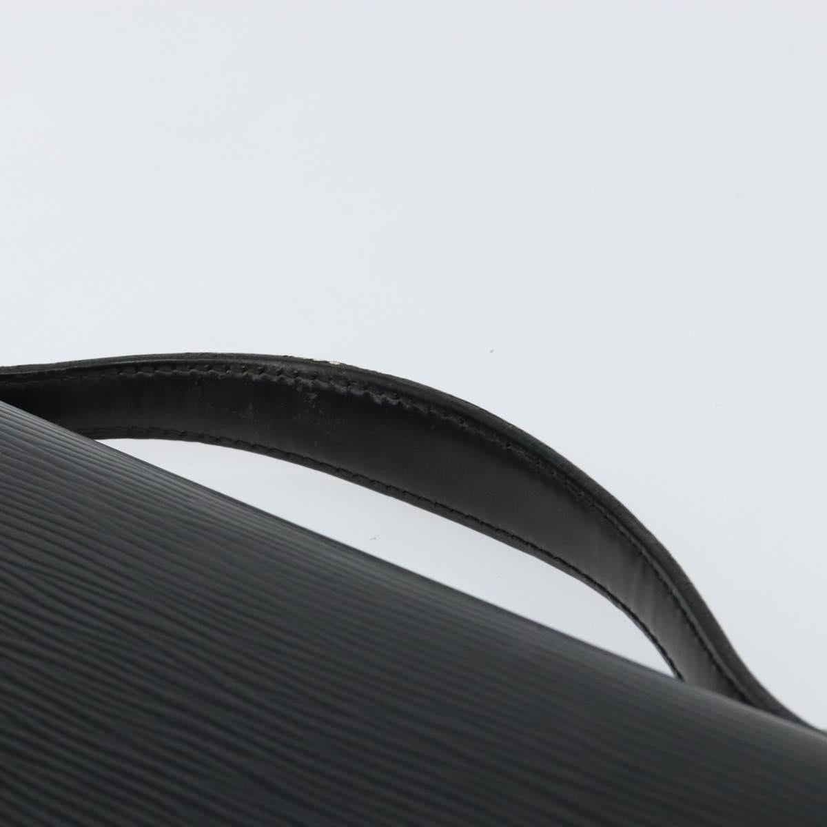 LOUIS VUITTON Epi Monceau 28 Hand Bag Black M52122 LV Auth am9637