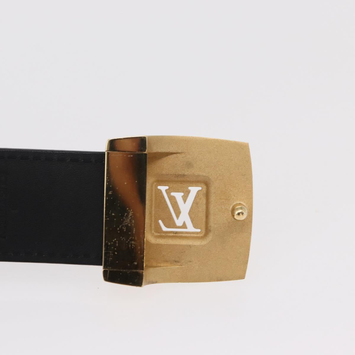LOUIS VUITTON Multicolor Ceinture Care Belt 70-80 Black M9271 LV Auth am9640